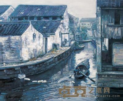 陈逸飞 江南的回忆 145×175cm