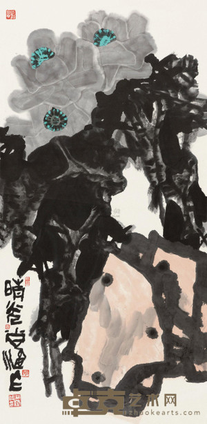 尚涛 晴光 镜心 137×69cm