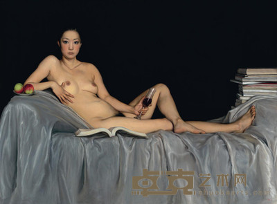 施本铭 2006年作 红酒 160×217cm