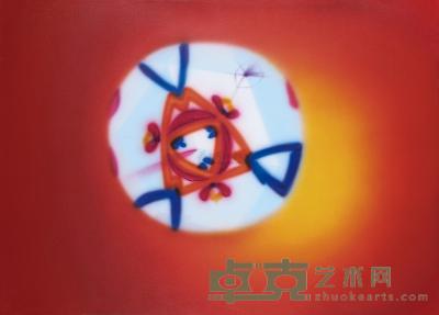 陈文波 2005年作 万次爱NO.5球 105×140cm