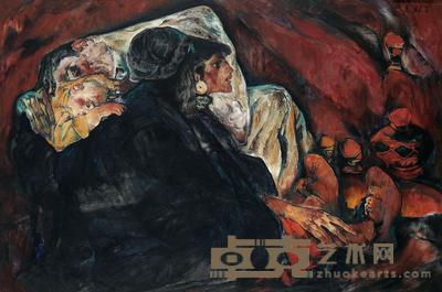 张元 1986年作 无题 85×123cm