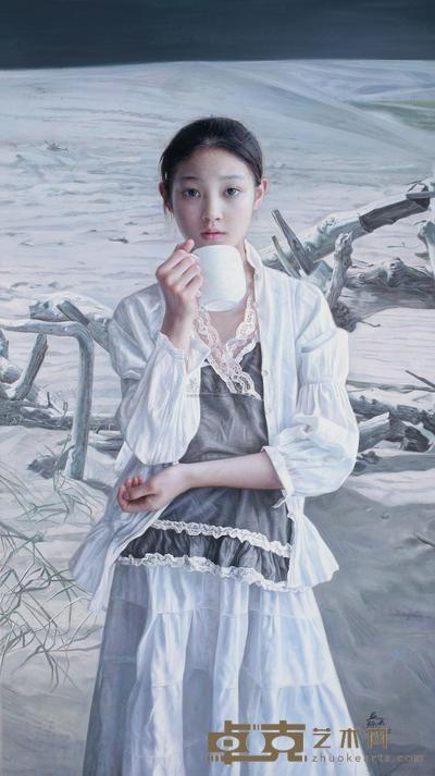 吴静涵 2011年作 凝 130×73cm