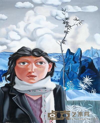 熊宇 1999年作 少年 120×100cm