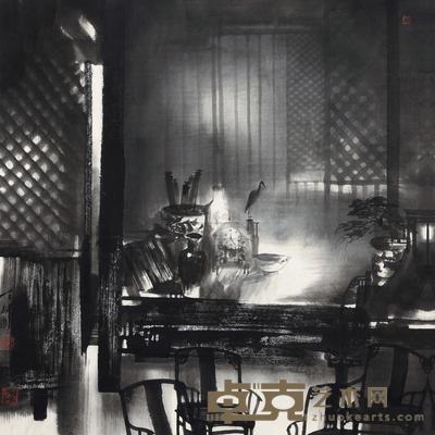 陈辉 皖南岁月 镜心 68×68cm