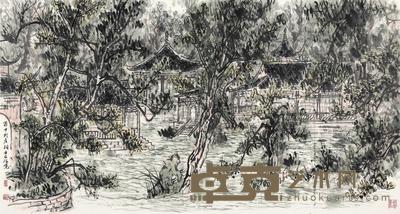 崔振宽 2012年作 蜀中武侯祠 镜心 96.5×179.5cm