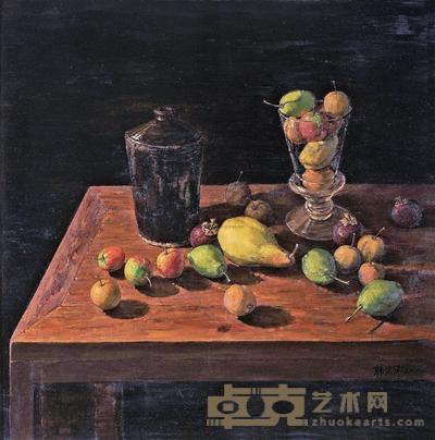 韩洪伟 2010年作 静物 90×90cm