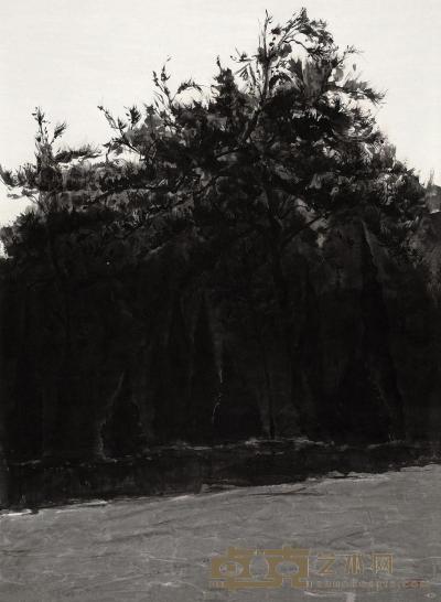 徐加存 2012年作 有树系列之5 镜心 131×96cm