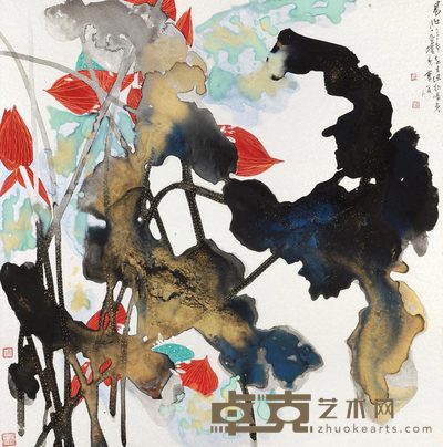 曹俊 2013年作 晨妆 镜心 67×67cm