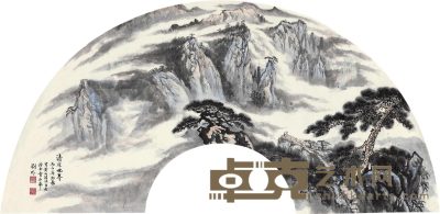 刘明 清凉世界 镜心 140×70cm