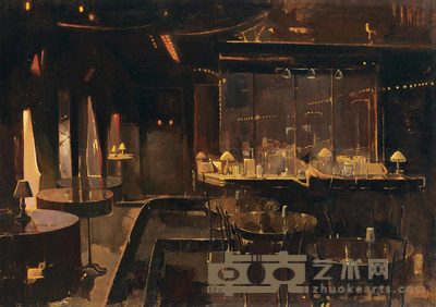 朱晴 2013年作 深秋 100×140cm