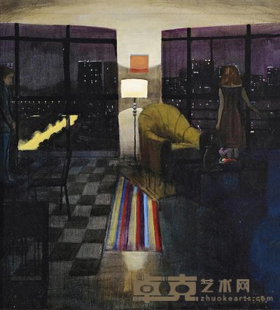 王瑾 2013年作 美好时代 100×80cm
