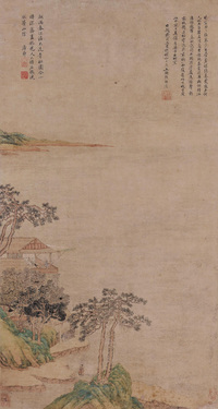 居节 春江观海 镜心