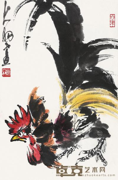 陈大羽 大吉图 镜心 97×60cm