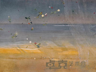 耿德法 2015年作 不知谁飘落了谁的相思 120×160cm