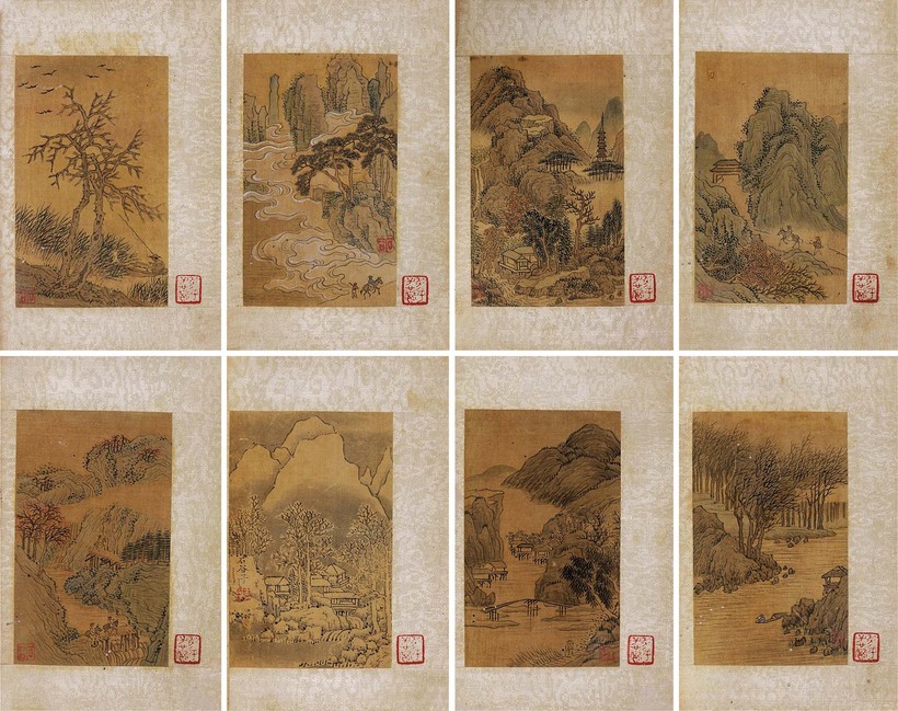 凌必正 锦鸡图 镜心