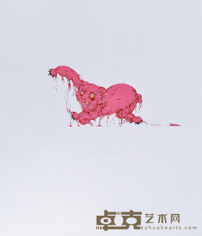 高瑀 2005年作 艺术异形 140×120cm