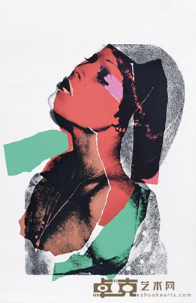 AndyWarhol 1975年作 Ladies and gentlemen 109.5×72.5cm