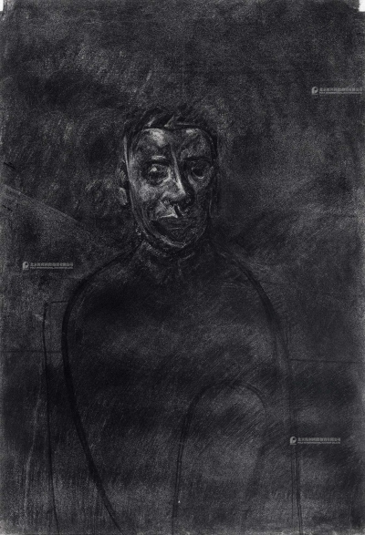 马轲 1997年作 肖像