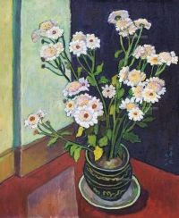 闵希文 1996年作 瓶花