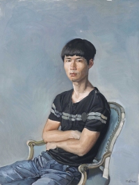 陈丹青 2016年作 人物肖像