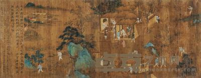 佚名 耕作图 手卷 44×115cm
