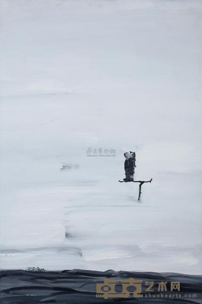 刘新歌 2004年作 鸟人 120×70cm