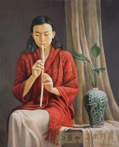 刘庄 1994年作 人物 100×80cm