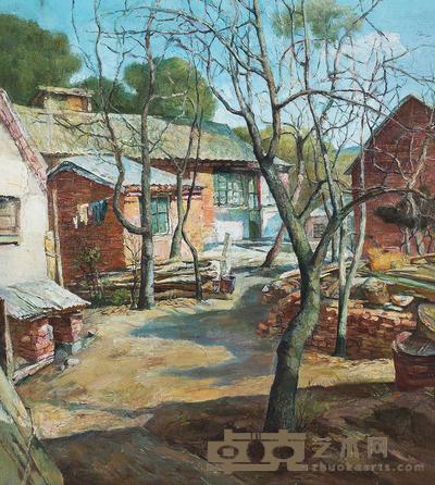 刘大明 小院 60×40cm