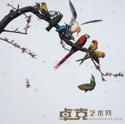 李永祥 2011年作 春 80×80cm