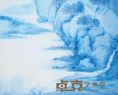 周志涛 2010年作 青山语录—清印象 No.1 80×100cm