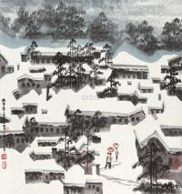 徐希 瑞雪图 镜心