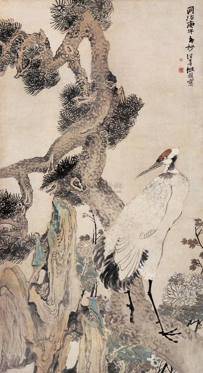 松鹤图