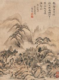 绝壑生云