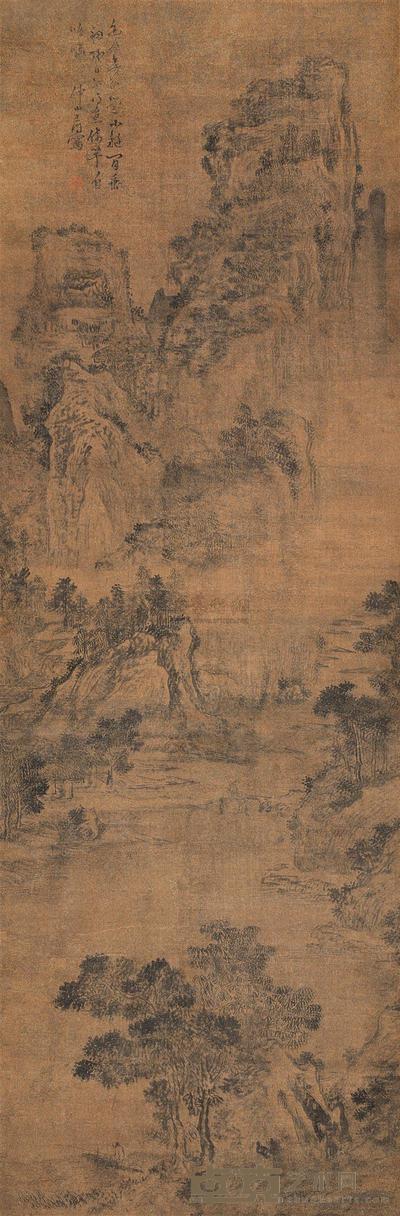 秋江垂钓