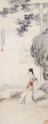 桐荫弄箫