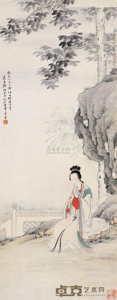 桐荫弄箫