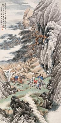 唐人诗意图