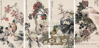 四时花鸟