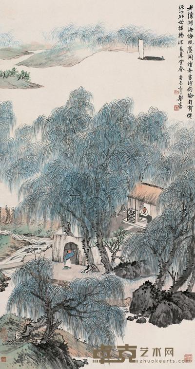 绿杨深处草堂春