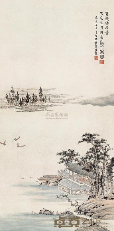 合溪草堂图