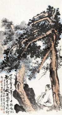 苍柯抚琴