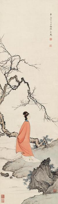 梅花仕女