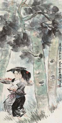 林荫少女