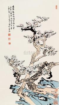 梅石图