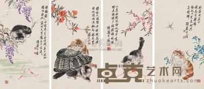 猫戏图 