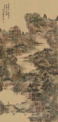 仿黄鹤山樵