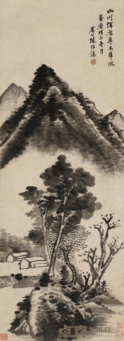 山间茅屋