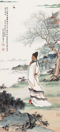 李白像