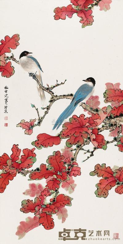 红叶山鹊