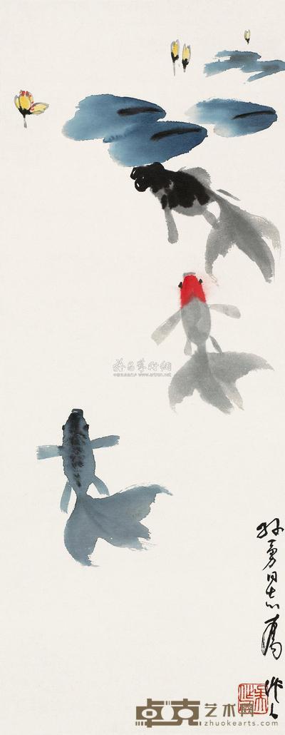 鱼游春水